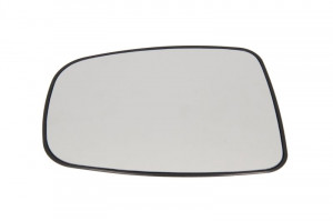 Sticla oglinda exterioara Dreapta potrivit HYUNDAI I10 I 2007-2013 pana in 2010 - (convexa, crom)