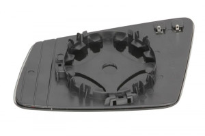 Sticla oglinda exterioara Dreapta potrivit MERCEDES A (W176), B SPORTS TOURER (W246, W242), C T-MODEL (S204), C (W204), CLA (C117) 2006-2016 - (asferica, incalzita, crom) - Img 2