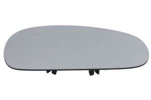 Sticla oglinda exterioara Dreapta potrivit SEAT IBIZA IV, IBIZA IV SC, LEON 2005-2015 - (convexa, incalzita)