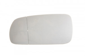 Sticla oglinda exterioara Stanga potrivit SEAT AROSA, CORDOBA, CORDOBA VARIO, IBIZA II, LEON, TOLEDO II; VW BORA, BORA I, GOLF 4, LUPO I, PASSAT B5 1993-2013 - (asferica, crom, mare)