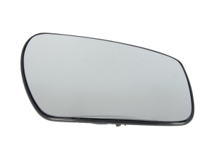 Sticla oglinda laterala Dreapta potrivit FORD C-MAX, FIESTA V, FOCUS C-MAX, FOCUS II, FOCUS II/KOMBI, MONDEO III; FORD USA FOCUS 2000-2012 - (convexa, incalzita)