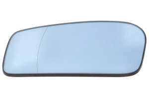 Sticla oglinda laterala Stanga potrivit CITROEN EVASION; FIAT ULYSSE; LANCIA ZETA; PEUGEOT 806 1994-2002 - (asferice, incalzita, albastru)