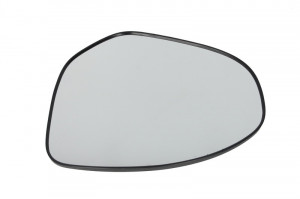 Sticla oglinda potrivit MAZDA 2 2003-2007 - exterioara stanga convex, incalzita