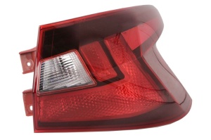 Stop spate Dreapta (exterior, P21/5W/P21W, culoare semnalizator transparent, culoare sticla rosu) potrivit HYUNDAI i20 III BI3 dupa 2020