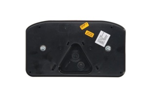 Stop spate dreapta (LED, 12/24V, cu intermitent, cu lumina de ceata, lumina de marșarier, cu lumina stop, lumini parcare, reflector triunghiular) - Img 2