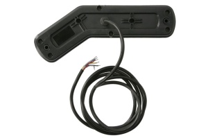 Stop spate dreapta (LED, 12/24V, cu intermitent, cu lumina de ceata, lumina de marșarier, cu lumina stop, lumini parcare, fara reflector, indicator dinamic, lungimea cablu : 0,2m, 269x109/62x47,7mm) - Img 2