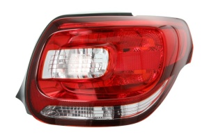 Stop spate Dreapta (P21/5W/P21W, culoare semnalizator alb, culoare sticla rosu) potrivit CITROEN DS3 2009-2014