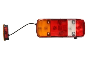 Stop spate stanga (12/24V, cu intermitent, cu far ceață, lumina de marșarier, cu stop, lumină de parcare, cu iluminare placuta, reflector conector: AMP 7PIN Bayonet) potrivit MAN TGA 04.00- - Img 1