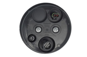 Stop spate stanga/dreapta ECOrotund (LED, 12/24V, cu intermitent, cu stop, lumina de parcare, fara proiector, surub, conector: 2x SuperSeal 2PIN/AMP 7PIN) - Img 2