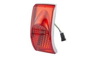 Stop spate stanga/dreapta (P21/5W, 12V, rosu, cu lumina stop, lumini parcare) potrivit FENDT 1038 VARIO, 1042 VARIO, 1046 VARIO, 1050 VARIO, 819 VARIO, 822 VARIO, 824 VARIO, 826 VARIO, 828 VARIO, 922 VARIO - Img 3