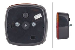 Stop spate stanga/dreapta (P21W/R10W, 12V, rosu/galben, cu intermitent, cu lumina stop, lumini parcare) - Img 4