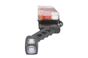 Stop spate stanga (LED, 12/24V, cu intermitent, cu far de ceață, lumina de marșarier, cu stop, lumină de parcare, reflector triunghiular, cu lampă cu braț prelungitor, indicator dinamic) - Img 3