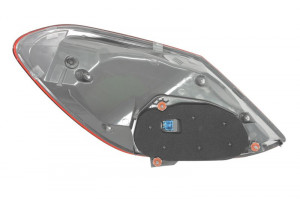 Stop tripla lampa spate dreapta potrivit MERCEDES Clasa C LIMUZINA 2013-2018 - (LED, Semnalizator galben, culoare sticla transparent) - Img 2