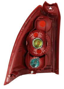 Stop tripla lampa spate dreapta (Semnalizator rosu, culoare sticla: rosu) PEUGEOT 307 COMBI 2005-2007 - Img 2
