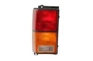 Stop tripla lampa spate stanga potrivit JEEP CHEROKEE OFF-ROAD 1984-2001 - (Semnalizator portocaliu, culoare sticla: rosu) - Img 2