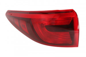 Stop tripla lampa spate stanga potrivit KIA SPORTAGE 2015-2018 - ( exterior , LED, Semnalizator alb, culoare sticla: rosu)