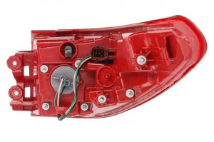 Stop tripla lampa spate stanga potrivit KIA SPORTAGE 2015-2018 - ( exterior , LED, Semnalizator alb, culoare sticla: rosu) - Img 2