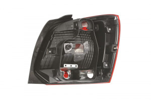 Stop tripla lampa spate stanga potrivit VW POLO HATCHBACK 2009-2014 - (Semnalizator alb, culoare sticla: rosu) - Img 2