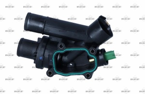 Termostat lichid racire (83°C, cu carcasa) potrivit CITROEN C5 II, C5 III, C6, C8, C-CROSSER, C-CROSSER ENTERPRISE; FIAT ULYSSE; FORD GALAXY II, GALAXY MK II, MONDEO IV, S-MAX; JAGUAR XF I 2.2D 08.02- - Img 3