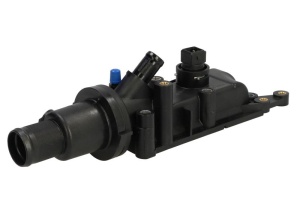 Termostat lichid racire (89°C, in carcasa) potrivit RENAULT CLIO III, FLUENCE, GRAND SCENIC III, LAGUNA II, LAGUNA III, MEGANE, MEGANE II, MEGANE III, MODUS, SCENIC II 1.2LPG-1.6LPG 11.02- - Img 1