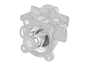 Termostat lichid racire potrivit IVECO DAILY III, DAILY IV, DAILY V, DAILY VI; FIAT DUCATO ELETTRICO-F1CGL411B 12.01- - Img 1
