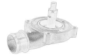 Termostat lichid racire potrivit MERCEDES - Img 1