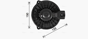 Ventilator habitaclu potrivit HONDA CITY V, JAZZ III 1.2-1.4 07.08- - Img 3