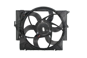 Ventilator radiator (cu carcasa) potrivit BMW 1 (E81), 1 (E82), 1 (E87), 1 (E88), 3 (E90), 3 (E91), 3 (E92), 3 (E93), X1 (E84) 2.0D 06.04-06.15 - Img 2