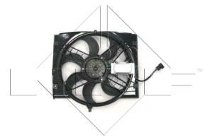 Ventilator radiator (cu carcasa) potrivit BMW 3 (E46) 2.0D 02.98-12.07 - Img 3