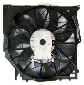 Ventilator radiator (cu carcasa) potrivit BMW X3 (E83) 2.0D-3.0D 09.03-08.10 - Img 1