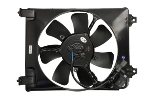 Ventilator radiator (cu carcasa) potrivit HONDA CIVIC VIII 1.4-1.8ALK 09.05-05.13 - Img 2
