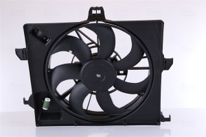Ventilator radiator (cu carcasa) potrivit HYUNDAI ACCENT IV, I20 I 1.1D/1.4D/1.6D 09.08-12.17 - Img 4