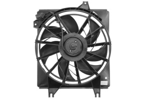 Ventilator radiator (cu carcasa) potrivit HYUNDAI COUPE I 2.0 08.96-04.02 - Img 2