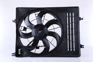 Ventilator radiator (cu carcasa) potrivit HYUNDAI IX35; KIA SPORTAGE III 1.6/2.0 06.10-12.15 - Img 2