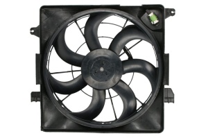 Ventilator radiator (cu carcasa) potrivit HYUNDAI IX35; KIA SPORTAGE III 2.0D 08.09-12.16 - Img 1