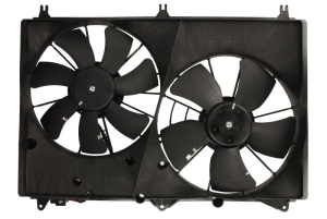 Ventilator radiator (cu carcasa) potrivit SUZUKI GRAND VITARA II 1.6-3.2 04.05- - Img 1