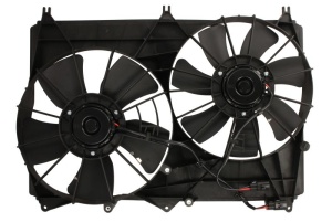 Ventilator radiator (cu carcasa) potrivit SUZUKI GRAND VITARA II 1.6-3.2 04.05- - Img 2