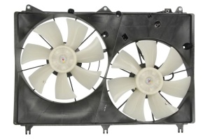 Ventilator radiator (cu carcasa) potrivit SUZUKI GRAND VITARA II 1.9D 10.05-02.15 - Img 1