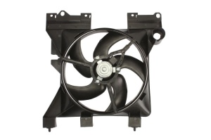 Ventilator radiator Dreapta (cu carcasa) potrivit CITROEN BERLINGO, BERLINGO/MINIVAN, XSARA, XSARA PICASSO, XSARA/HATCHBACK, XSARA/KOMBI; PEUGEOT PARTNER, PARTNER ORIGIN 1.1-Electric 06.96-12.15 - Img 2