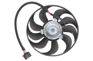 Ventilator radiator Dreapta potrivit AUDI A3, TT; SEAT LEON, TOLEDO II; VW BORA, BORA I, GOLF IV, GOLF V 1.8-3.2 12.96-02.09 - Img 2