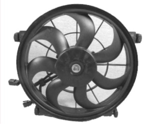 Ventilator radiator potrivit HYUNDAI I20 I 1.2-1.6D 08.08-12.15 - Img 3
