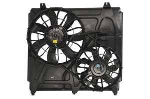 Ventilator radiator potrivit KIA SORENTO I 2.4/2.5D/3.5 08.02-12.11 - Img 2