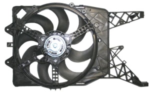 Ventilator radiator potrivit OPEL CORSA D, CORSA D/HATCHBACK 1.3D-1.7D 07.06-08.14 - Img 3