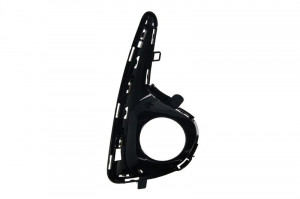 Acoperire bara fata Stanga potrivit TOYOTA YARIS, YARIS/HATCHBACK dupa 2010 dupa 2017 - (cu gauri pentru lampa de ceata, negru lucios)