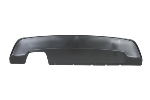 Acoperire bara Spate potrivit PEUGEOT 308 II Hatchback dupa 2013 - (cu gauri pentru senzorii de parcare, negru)