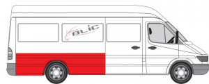 Aripa spate Dreapta potrivit MERCEDES SPRINTER 2-T (B901, B902), SPRINTER 3-T (B903), SPRINTER 4-T (B904), SPRINTER 5-T (B905); VW LT 28-35 II Autobuz 1995-2006 - (1/3 inaltime; model lung)