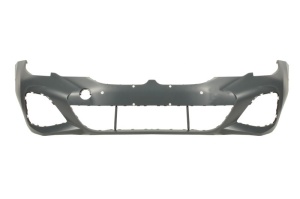 Bara fata, cu capac carlig remorcare pachet M, cu locas senzori parcare, numar orficii senzori parcare: 2, grunduit potrivit BMW 3 G20, G21 Hatchback 5D dupa 2019
