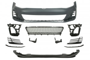 Bara fata GTI, cu grile; cu suporti , grunduit potrivit VW GOLF ALLTRACK 7, GOLF SPORTSVAN 7, GOLF 7 Hatchback 2012-2017