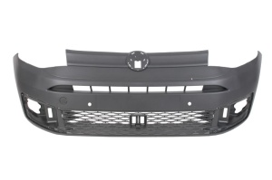 Bara Fata potrivita VW CADDY V dupa 2020 (cu dop carlig remorcare, numar orificii senzori parcare: 4, negru, certificat TÜV)