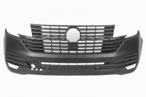 Bara protectie fata, numar locas senzori parcare: 4, negru, certificat TUV potrivit VW TRANSPORTER T6 dupa 2019
